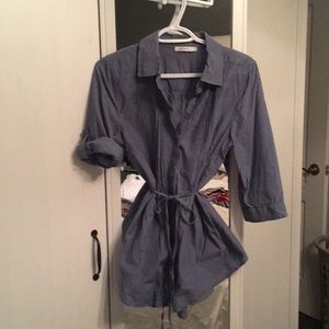 Chambray tunic